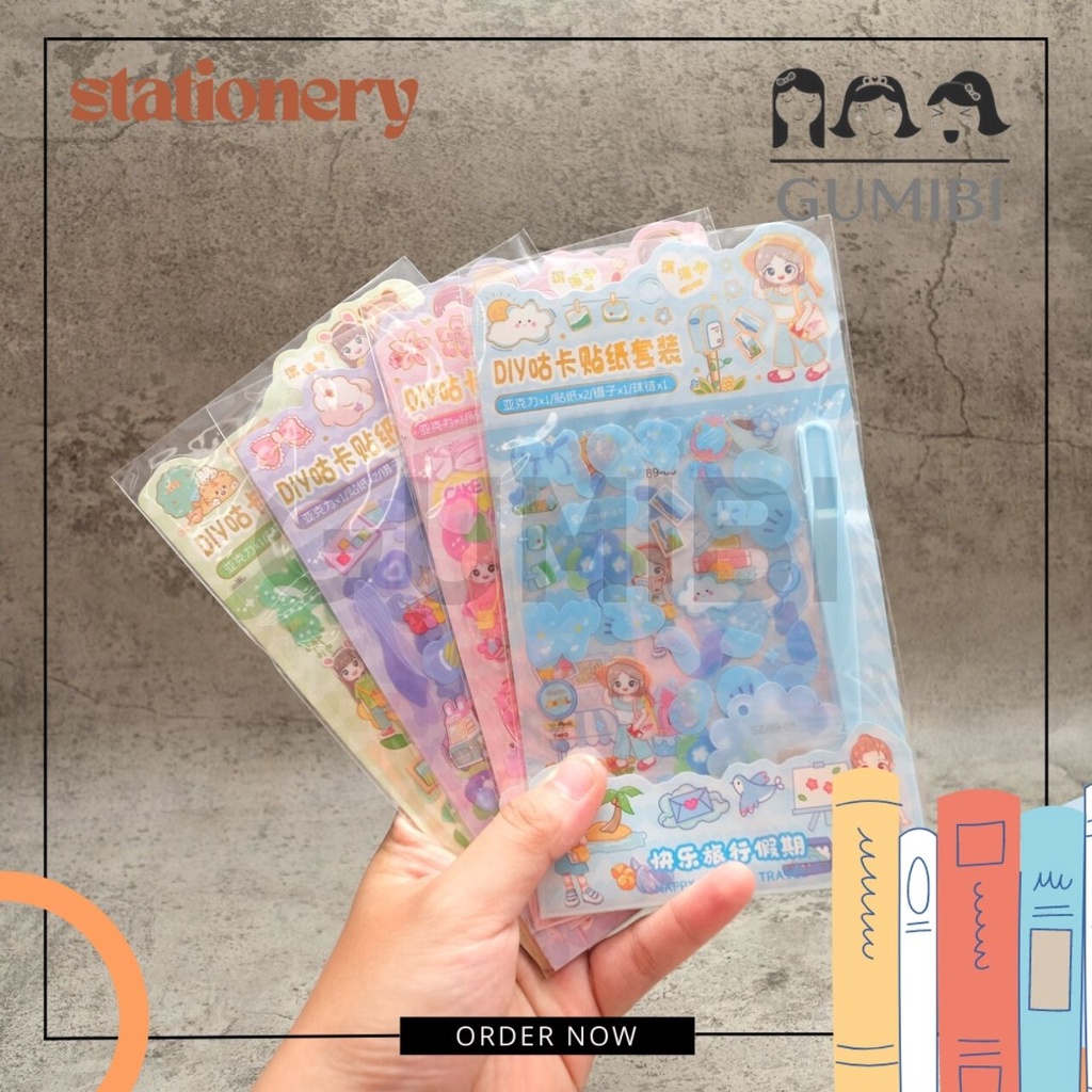 

STIKER DIY STIKER ANTI AIR AESTHETHIC FREE TWEEZER GUMIBI STORE BARANG GROSIR TERMURAH FANCY