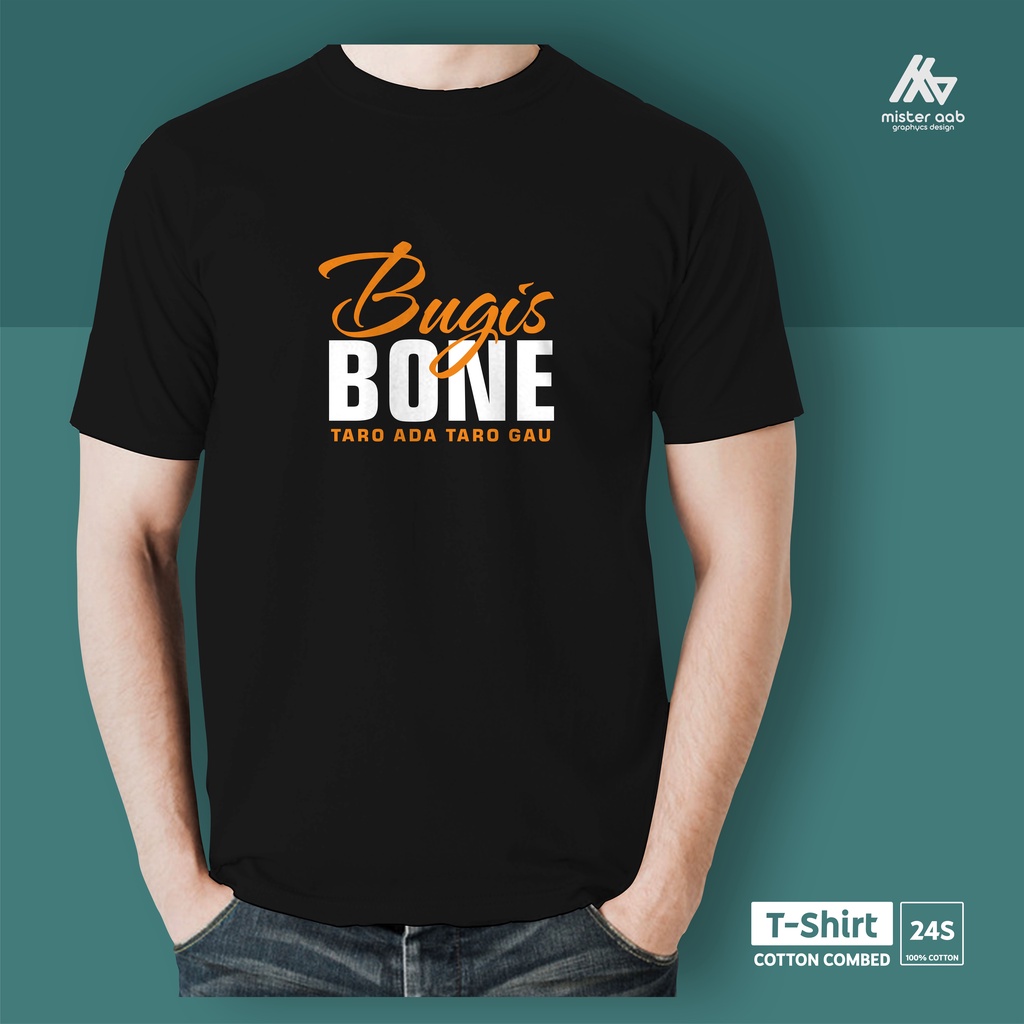 T-Shirt kaos bugis bone