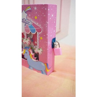 

[P-P8P] ❤] DIARY UNICORN ADA GEMBOK NYA BISA DIKUNCI NOTEBOOK UNICORN KUDA PONY MURAH BUKU HARIAN-banyak diminati