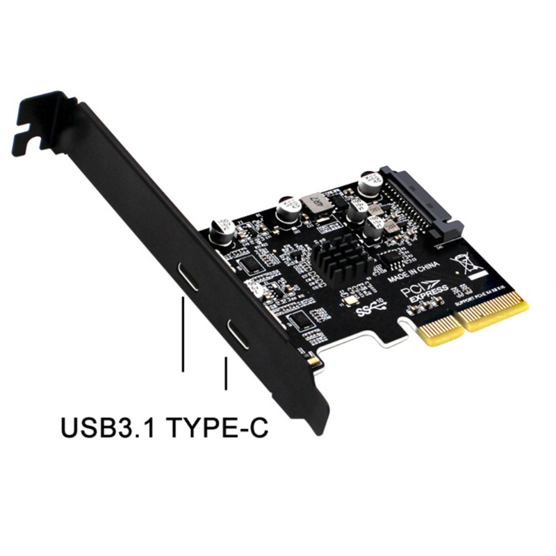 Zzz Super Speed PCI-E 3.0 Ke USB 3.1 2port Kartu Ekspansi PCI-Express 15Pin