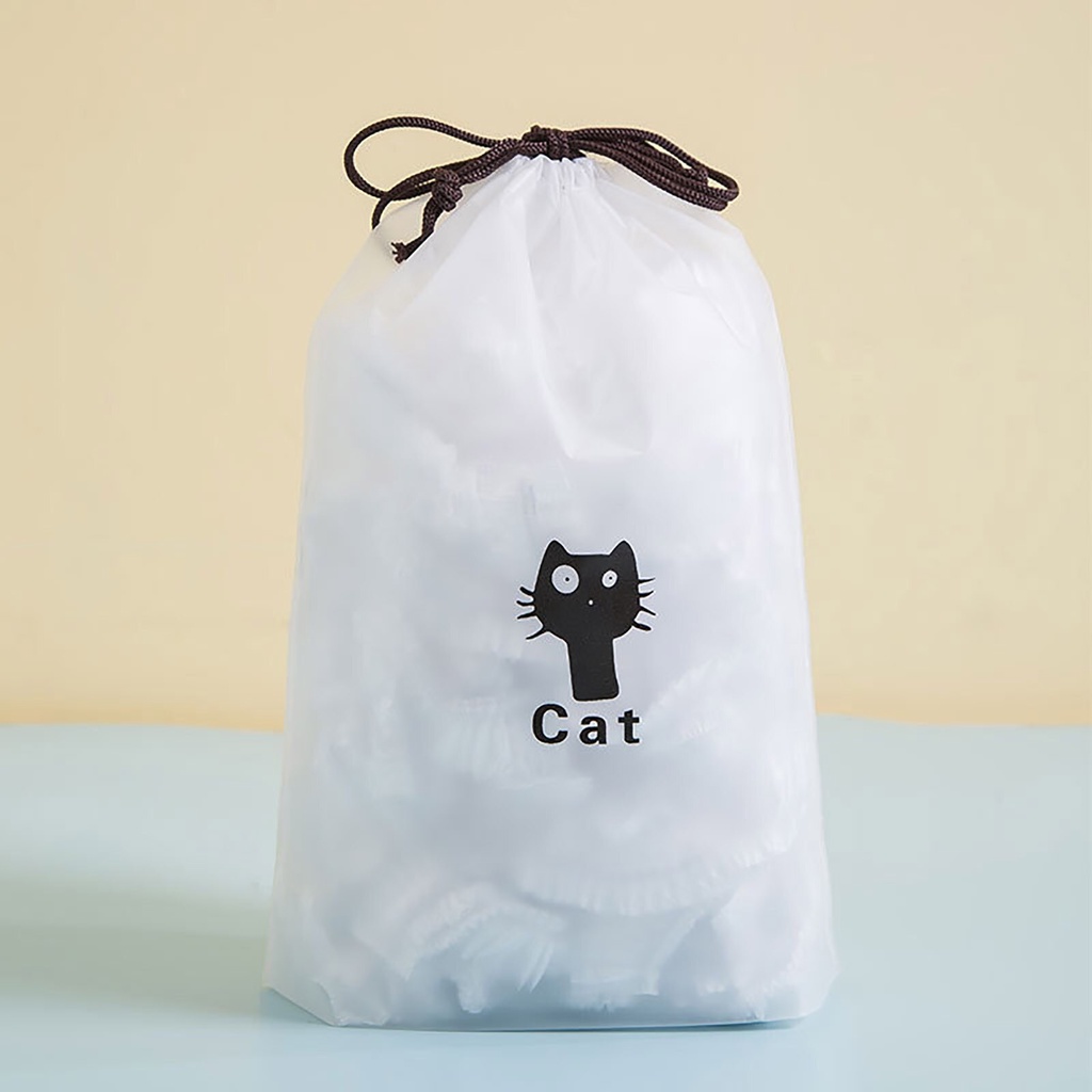 Kantong Plastik Serut/ Plastik Pouch Kucing