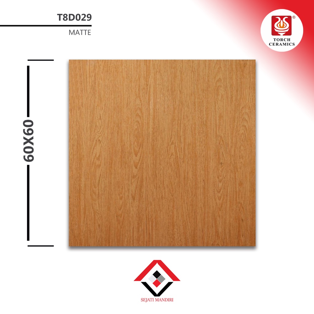 granit 60x60 - motif kayu - torch T8D029