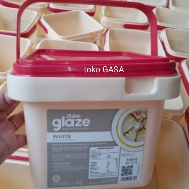 kotak-pail 5kg-timbo 5ltr -box -tempat toples bekas glaze serbaguna bahan plastik tebal kapasitas 5 