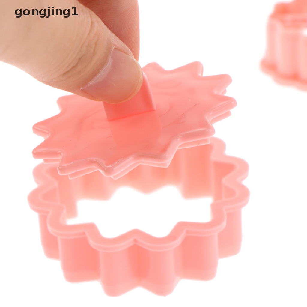 Ggg 8Pcs Hawaii 3D Cetakan Biskuit Embos Cookie Cutter Mold DIY Baking Tools ID