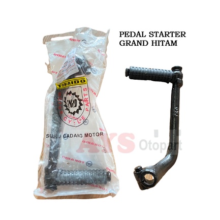 PEDAL STARTER KICK STARTER GRAND HITAM TOKAIDO TKD