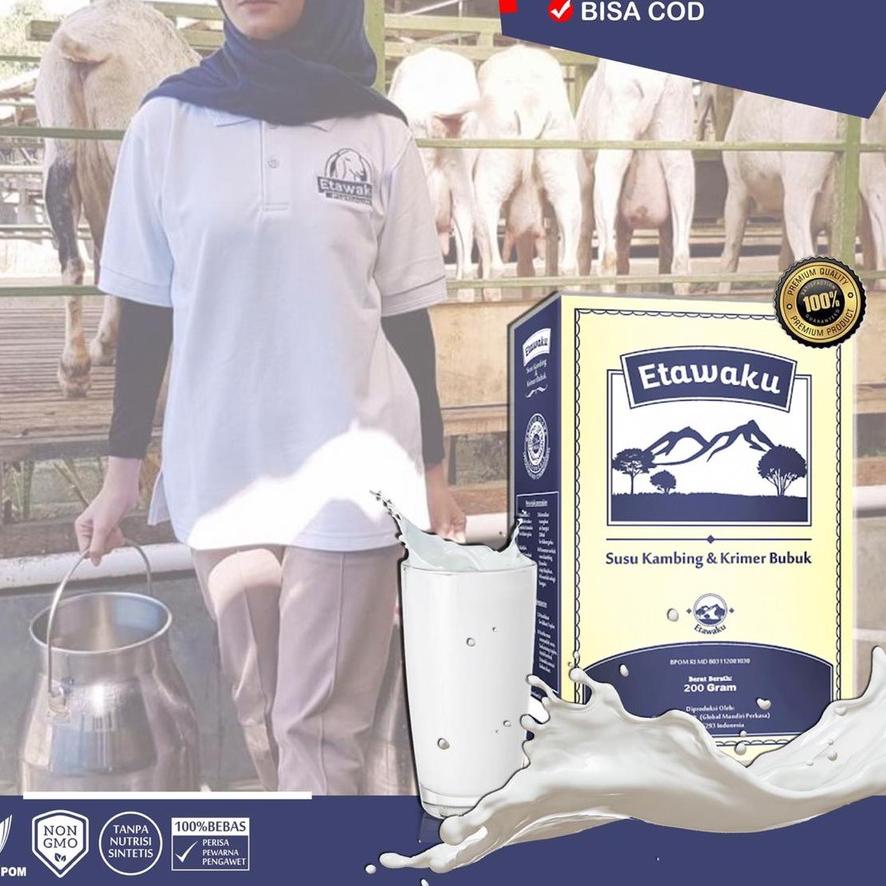 

Diskon✔️Etawaku Platinum - Susu Kambing Etawa Asli Original Provit & Krimer Bubuk Solusi Atasi Masalah Pernapasan - Nyeri Sendi - Asma - Asam Urat - Reumatik|KD7