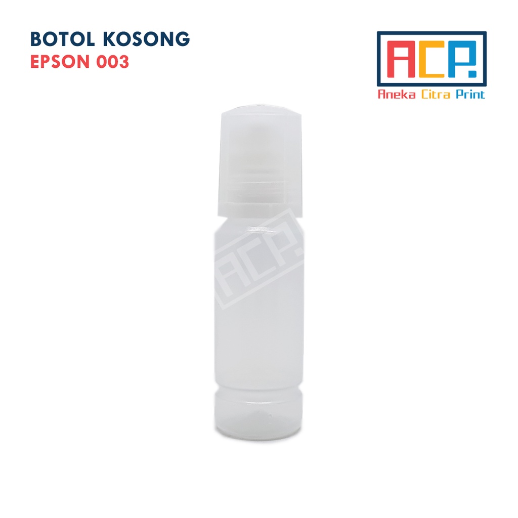 Botol Tinta Epson 003 Kosong - Botol Refill Kosongan - Eceran