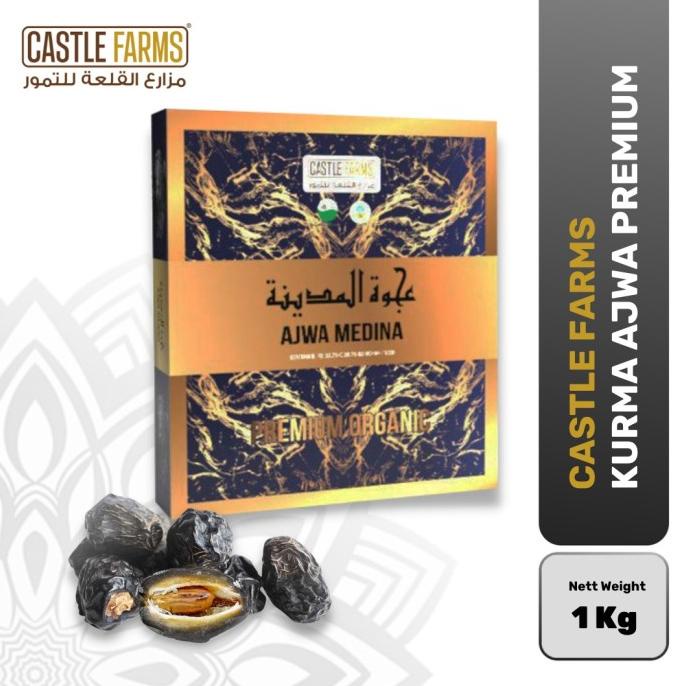 

CASTLE FARMS KURMA AJWA ORGANIC - PREMIUM 1 KG RER69464S