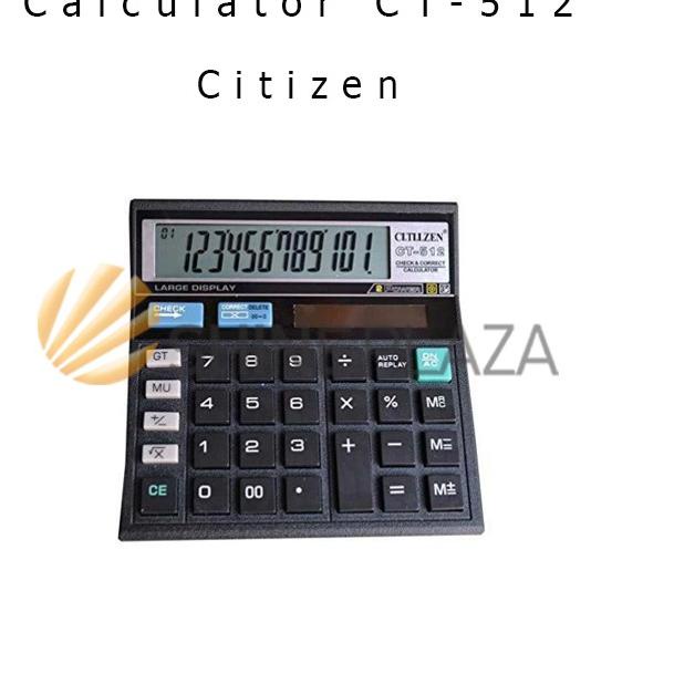 

✮✮ Calculator Pasar Citizen 12 Digit CT-512 - Kalkulator Citizen