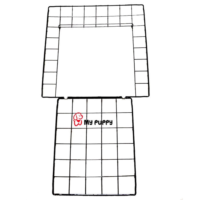 {BerjayaStore} Kandang pagar DIY dengan pintu untuk anjing/ kucing - Pintu 1/2 Open Berkualitas