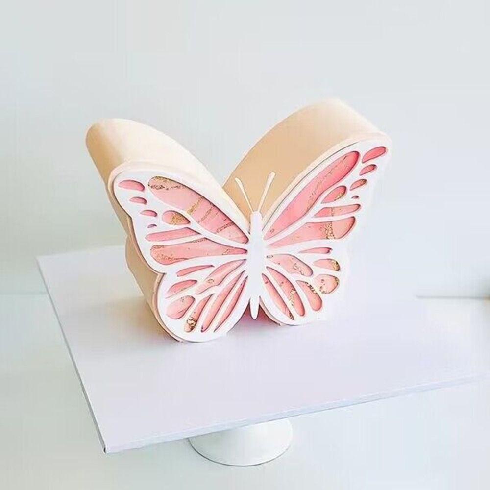Preva 2pcs Scraper Kue Set Cetakan Kue Cake Trim Pastry Cutter Alat Penghalus Akrilik Bening Transparan