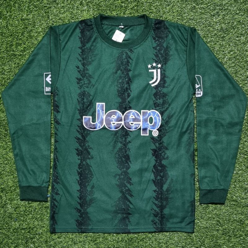 Jersey bola jangkis lengan panjang