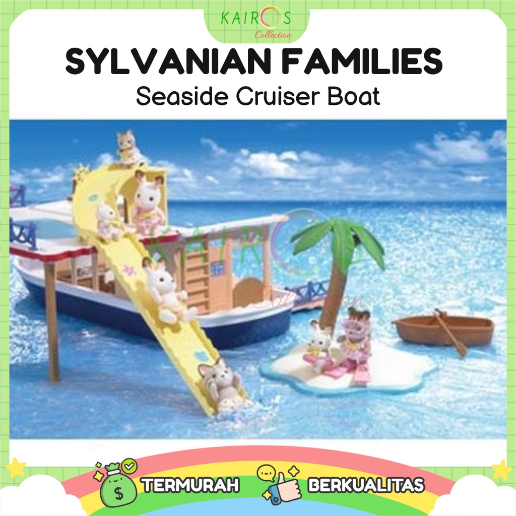 Sylvanian Families Seaside Cruiser Boat