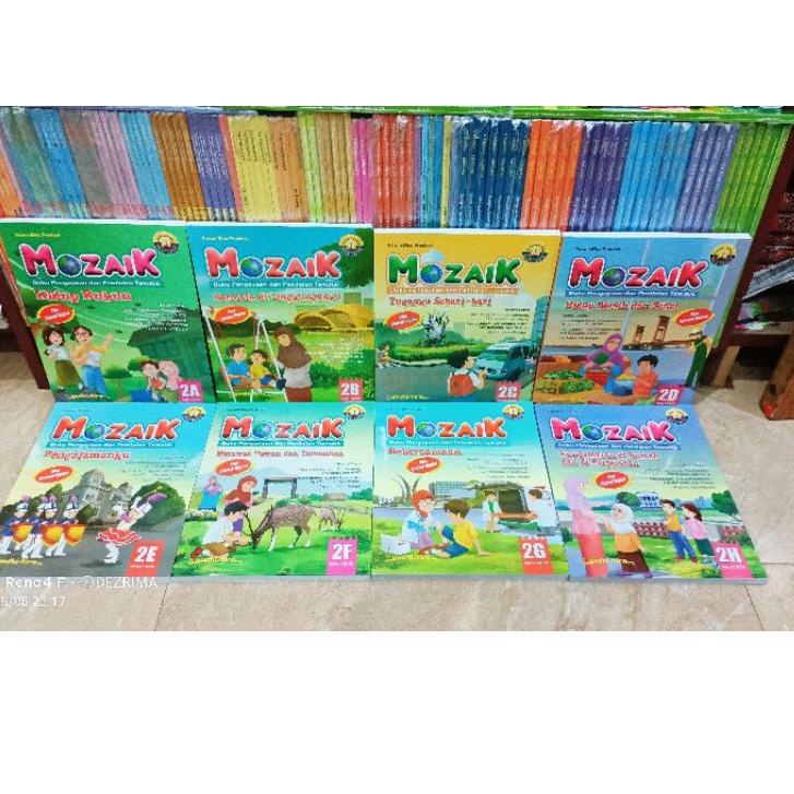 ═╬═ Mozaik 2 A B C D E F G H Kelas 2 SD/MI - Yudhistira