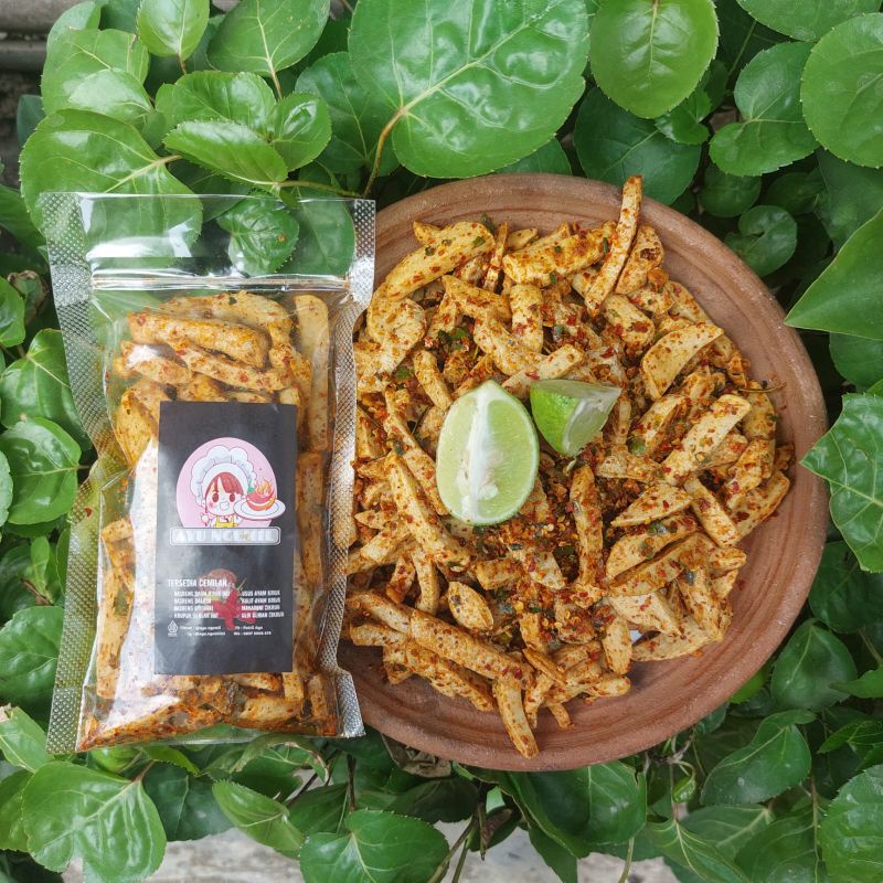 

Basreng Pedas Daun Jeruk Bakso Goreng Pedas Daun Jeruk Kriuk Renyah