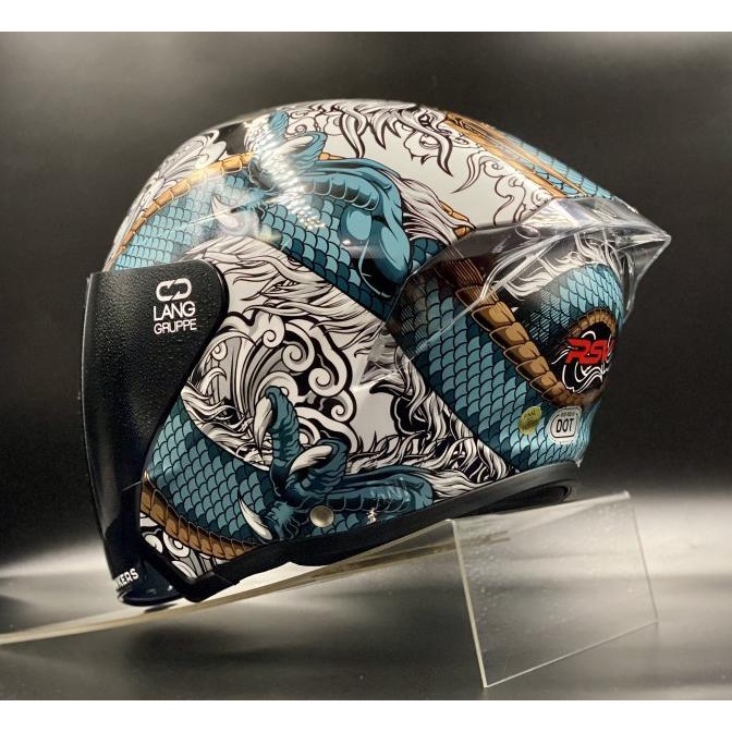 Sale Helm Rsv New Windtail Ryujin - Rsv Half Face New Windtail - Helm Rsv Termurah