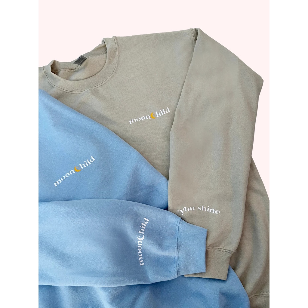 SWEATER MOONCHILD ESCAPE INSPIRED BTS JUNGKOOK V JIMIN SUGA KPOP