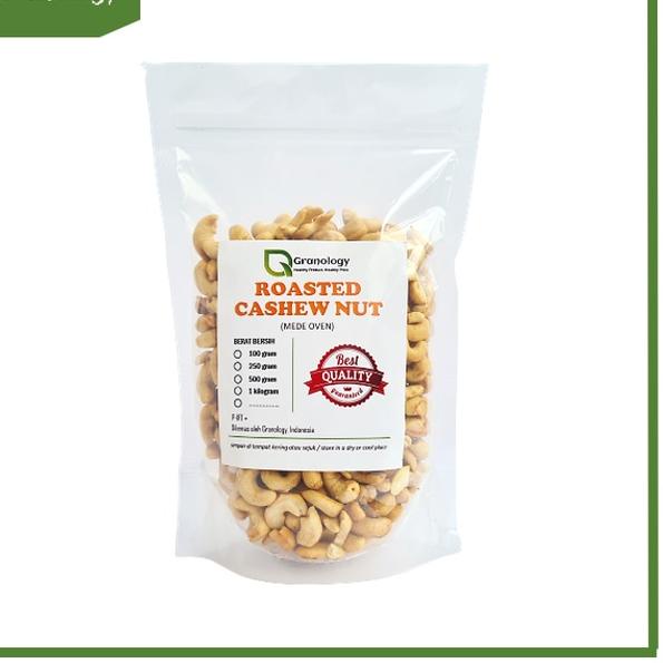 

╝¤╚ Roasted Cashew Nut / Kacang Mede Oven Pure Original Sehat (500 gram) by Granology