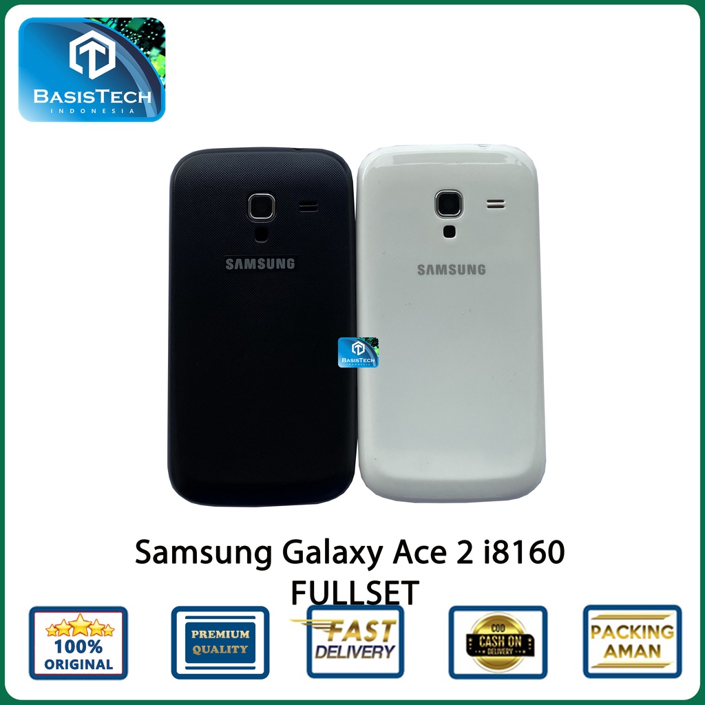 HOUSING CASING SAMSUNG ACE 2 i8160 FULLSET - BASISTECH ORIGINAL QUALITY