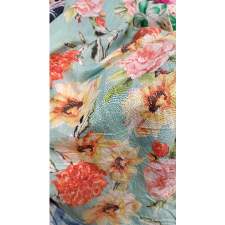 bahan silky meteran/silky motif/bahan silky ecer