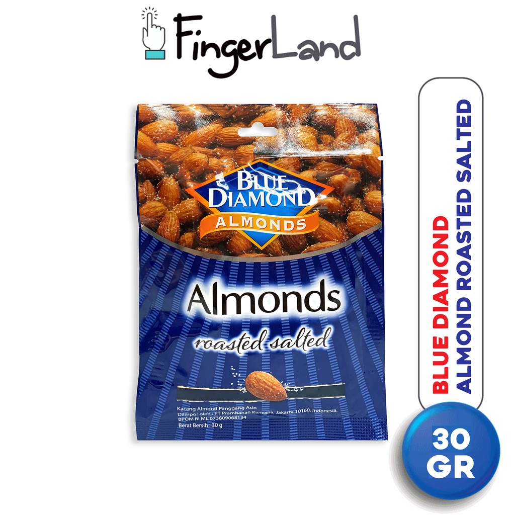 

BLUE DIAMOND Roasted Almonds-Salted 30 Gr Almond Panggang Rasa Asin