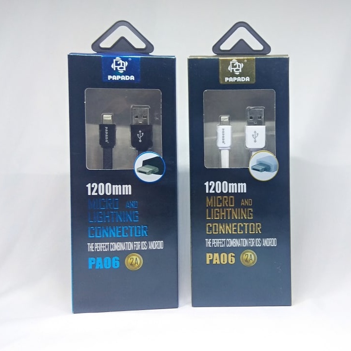 Kabel Data 2in1 Murah Kabel charger Papada PA-06