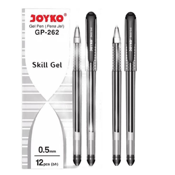 

[KODE PRODUK EBJEO6795] [DAVIS]Gel pen Joyko GP 262 Skill Gel (12 pcs)