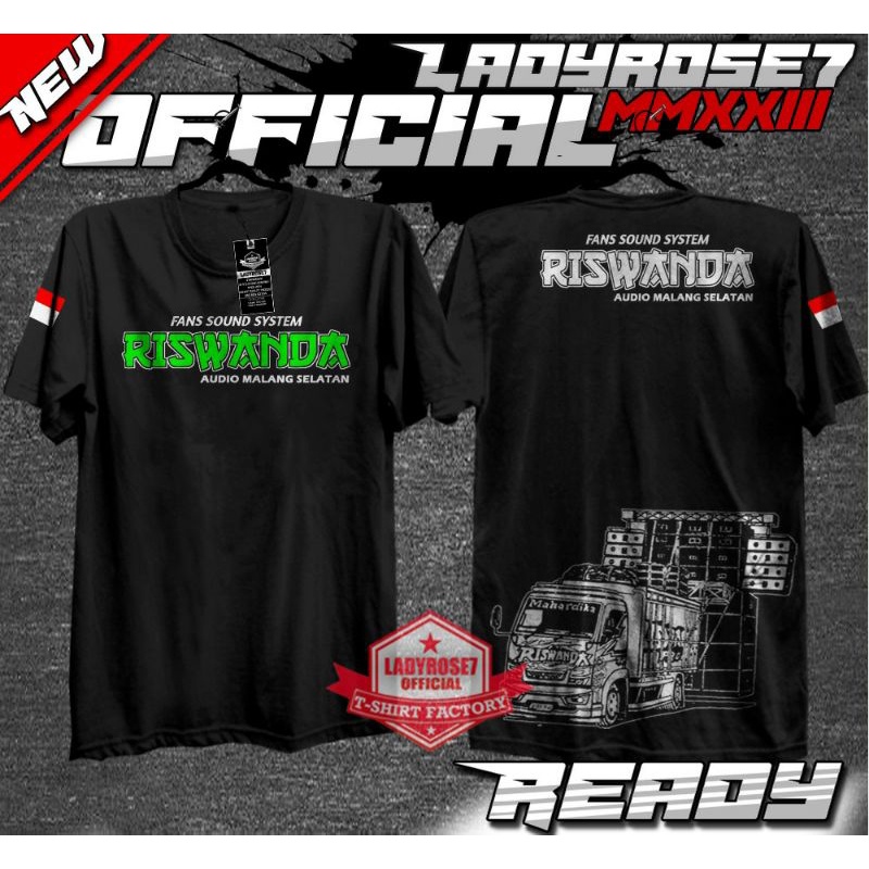 kaos sound system RISWANDA AUDIO PROFESIONAL the radiator king of Malang belkang gmbar truck