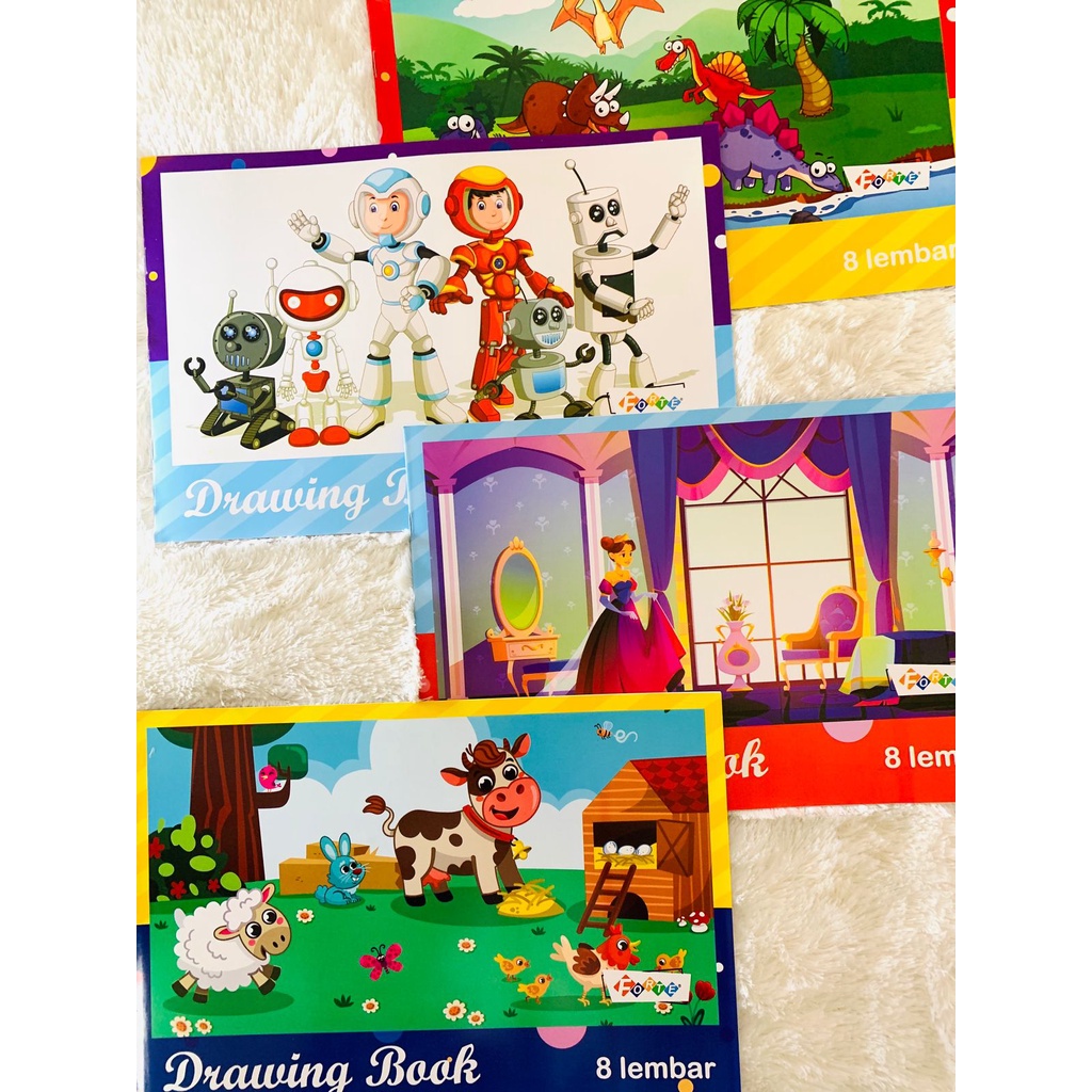 

Buku gambar FORTE uk. A4 isi 8 Lembar