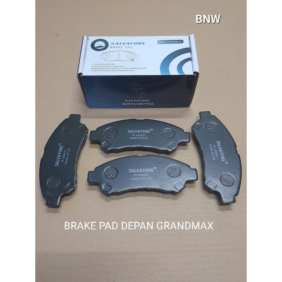 BRAKE PAD KAMPAS REM DEPAN GRANDMAX LUXIO ALTIS SIENTA