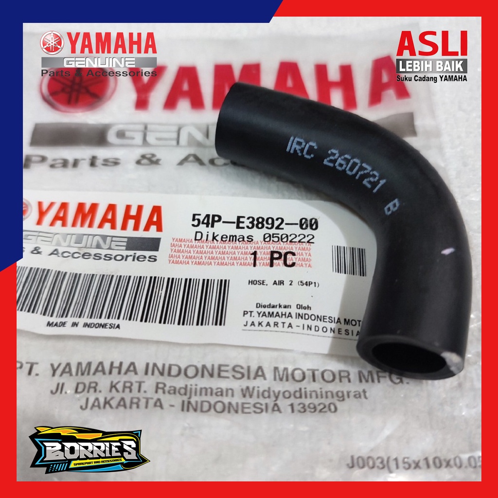 SELANG HITAM ISC THROTTLE BODY MIO J GT SOUL GT 115 ORI 54P-E3892-00