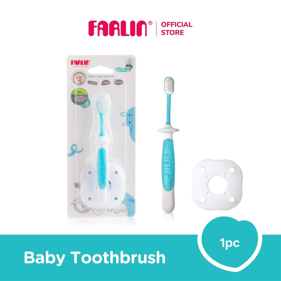 Farlin Stage 3 - Baby Toothbrush / Sikat Gigi Bayi