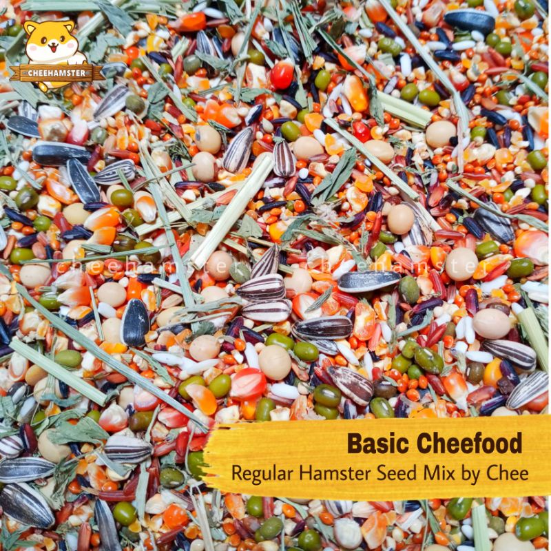 Basic Cheefood Seedmix 250gr | Makanan Hamster tanpa pelet