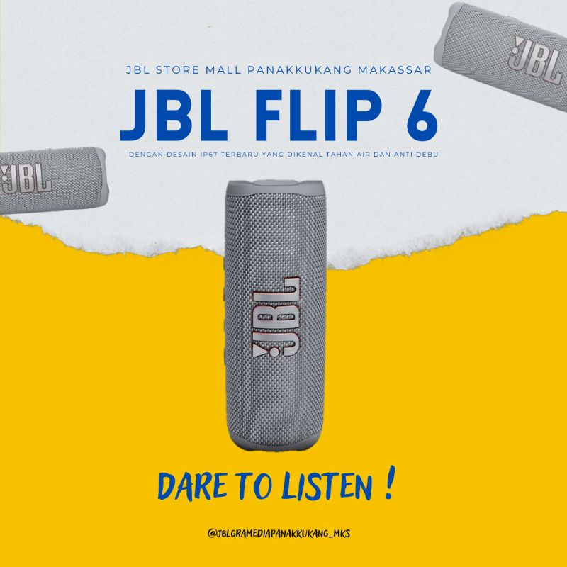 Jual Jbl Store Mall Panakkukang Makassar SPEAKER JBL FLIP 6 Original