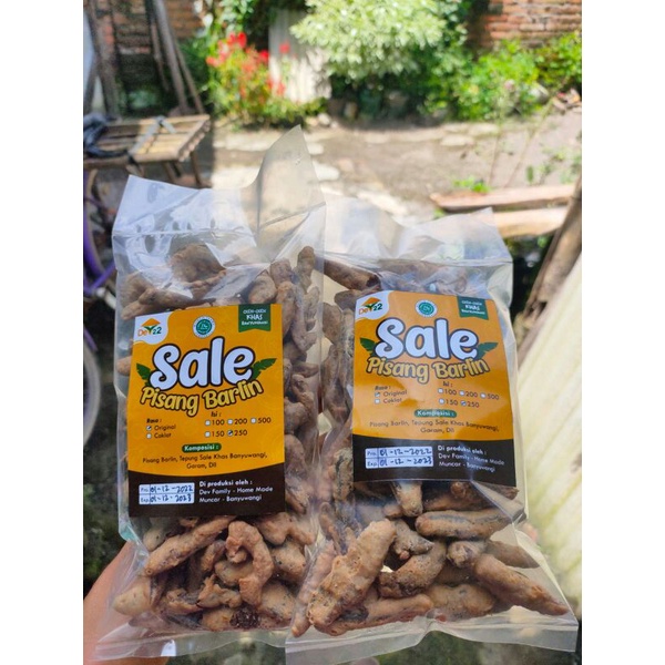 

250 Gram Sale pisang barlin / pisang ulin/ khas banyuwangi