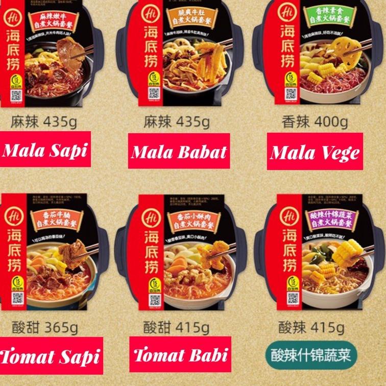 

(B-R4R-☎) [READY]Haidilao instant | self heating hotpot | HaiDiLao Hot Pot Instant Steamboat海底撈自熱小火鍋 banyak diminati