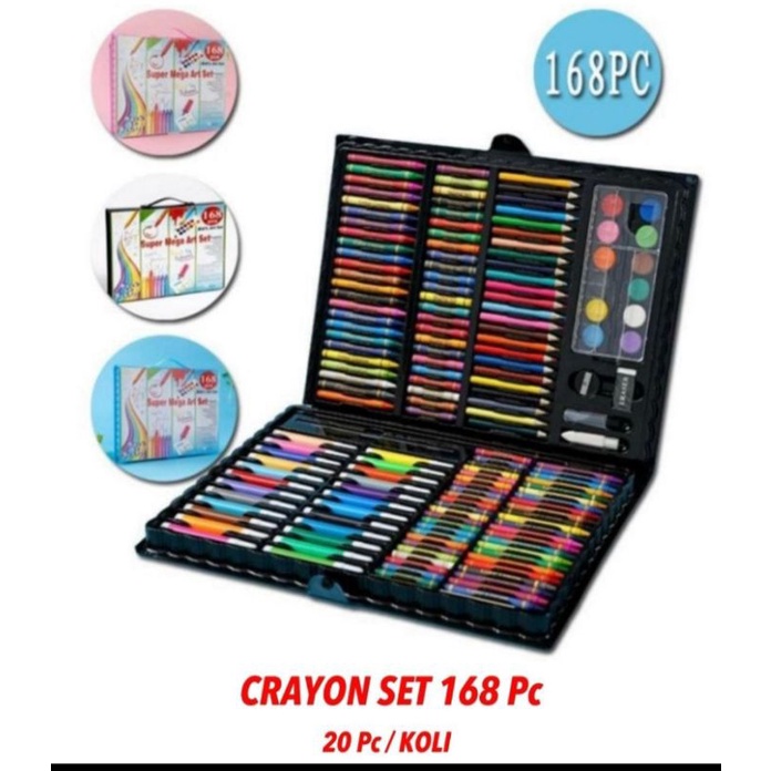 

crayon set isi 150pcs