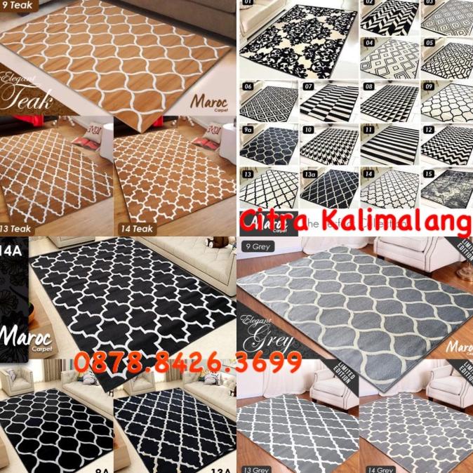 Promo Karpet bulu MAROC size 210x310