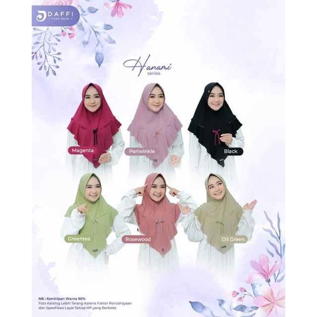 JILBAB INSTAN HANAMI DAFFI