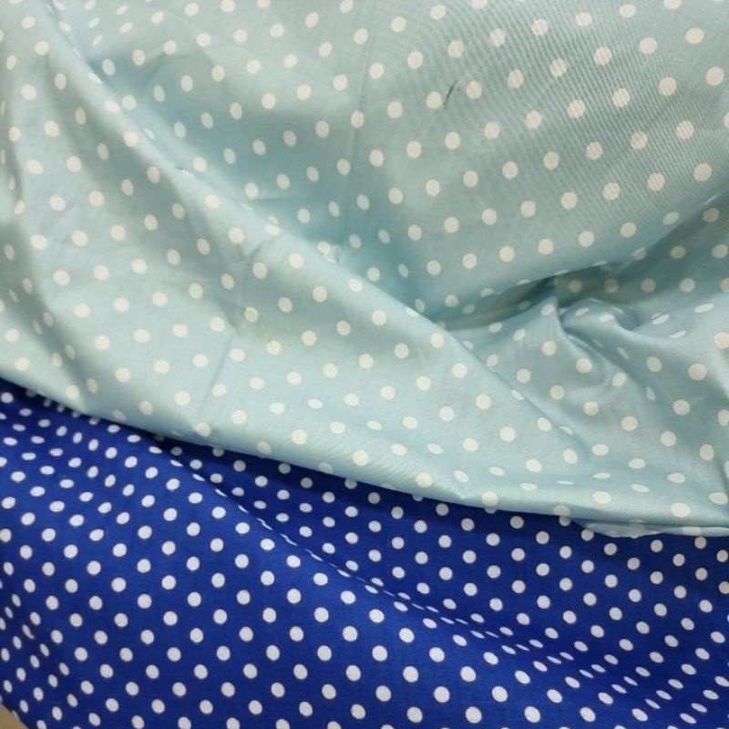 KATUN JEPANG POLKADOT KATUN POPLIN