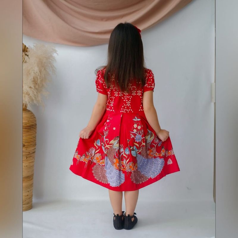 009 BBC RED-DRESS ANAK-BATIK FAMILY