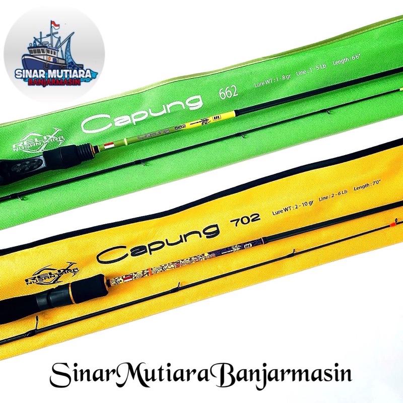 joran/js2 relix nusantara capung 662 1-5LB & 702 2-6Lb GEN 2