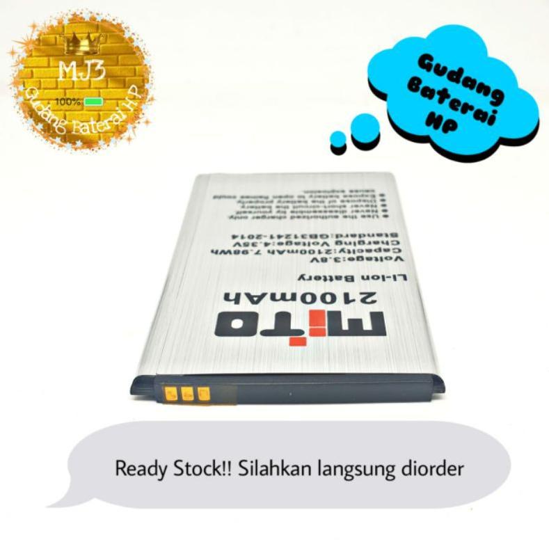 [V(55 ☎) Baterai Mito BA00140 BA 00140 Z1 4G A37 2100 MAH BA-00140 battery batre bat paling laris