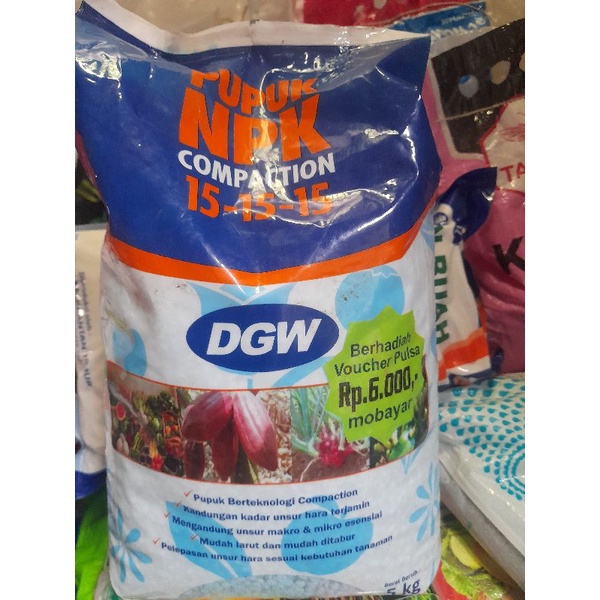 NPK DGW Compaction 151515 Kemasan 5KG