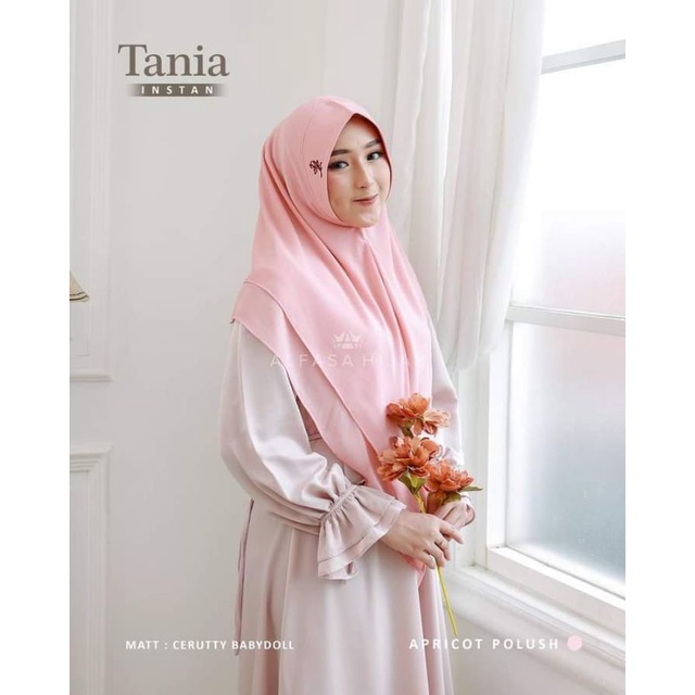 Alfasa Hijab Instan Tania Jilbab Ceruty Baby Doll