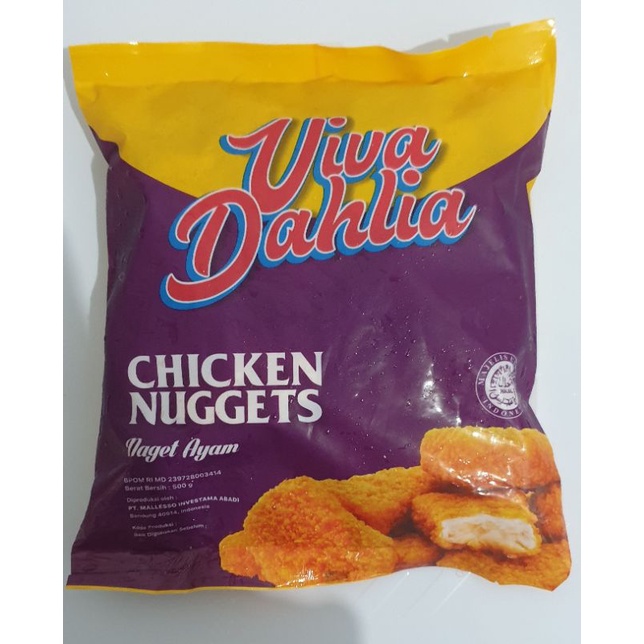 

Viva Dahlia Chicken Nugget 500 gram