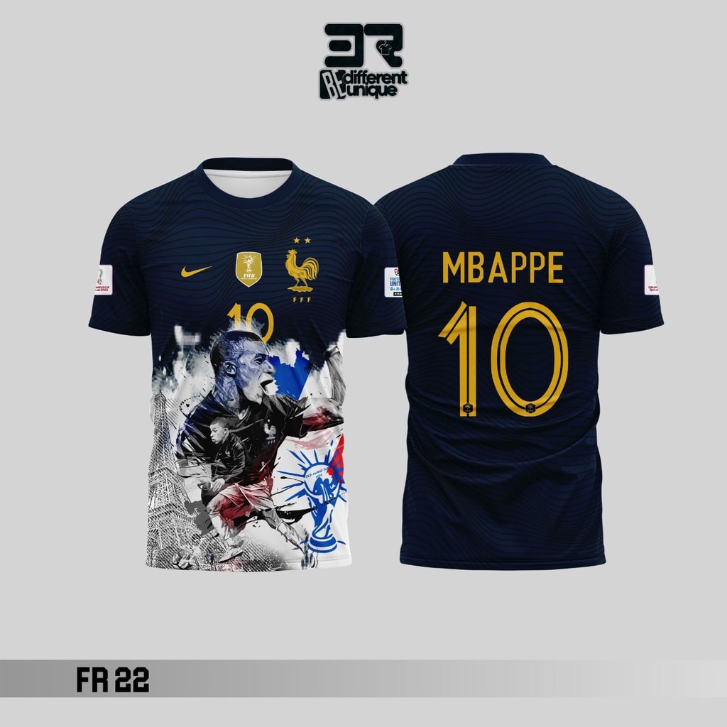 JERSEY PREMIUM FRANCE KYLIAN MBAPPE LIMITED EDITION