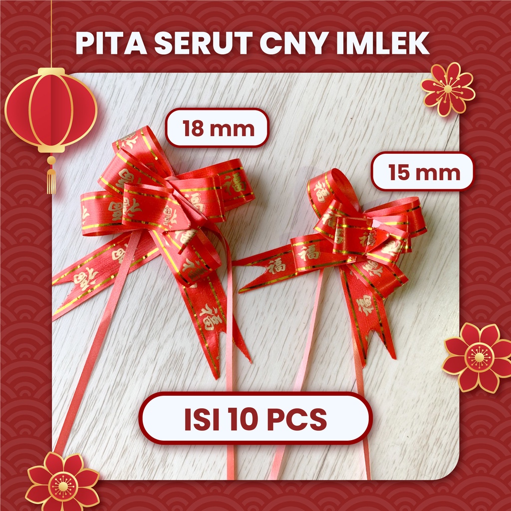 

[ISI 10 PCS] PITA SERUT FU BIRTHDAY IMLEK CNY TERMURAH DAN PREMIUM
