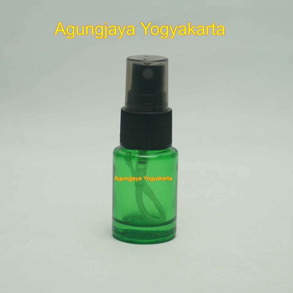 Serum 15 ml RF Hijau Original Spray / Botol Kaca 15 ml / Botol Kosmetik / Serum Kaca Spray