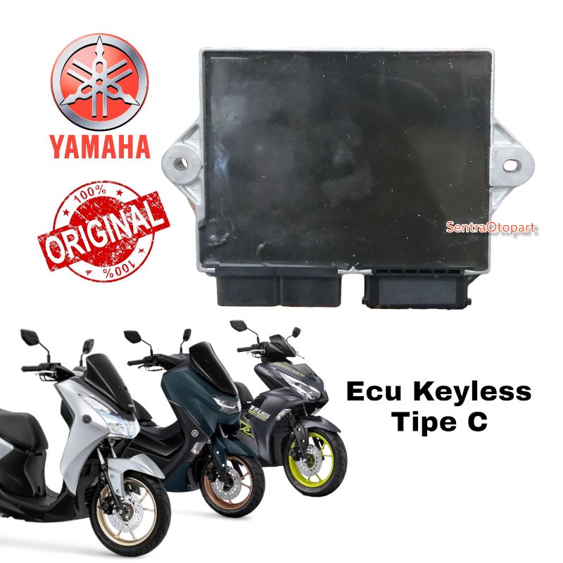 Ecu ecm aerox lexi nmax new keyless tipe c b65h59a11 original ip